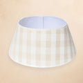 Checkered Fabric Tree Collar