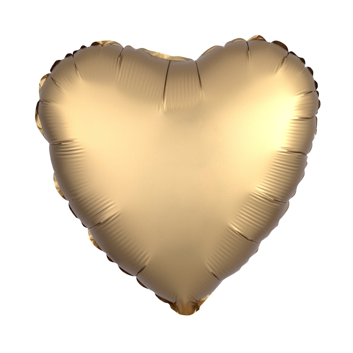 Gold Heart Balloon