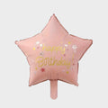 Happy Birthday Star Balloon