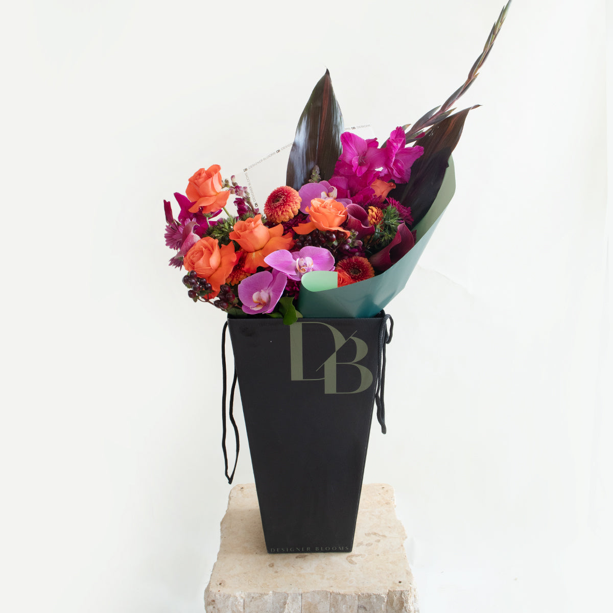 Designer Blooms Choice - Bold and Bejeweled Bouquet