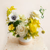 Lemon Chiffon Vase Arrangement