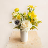 Lemon Chiffon Vase Arrangement