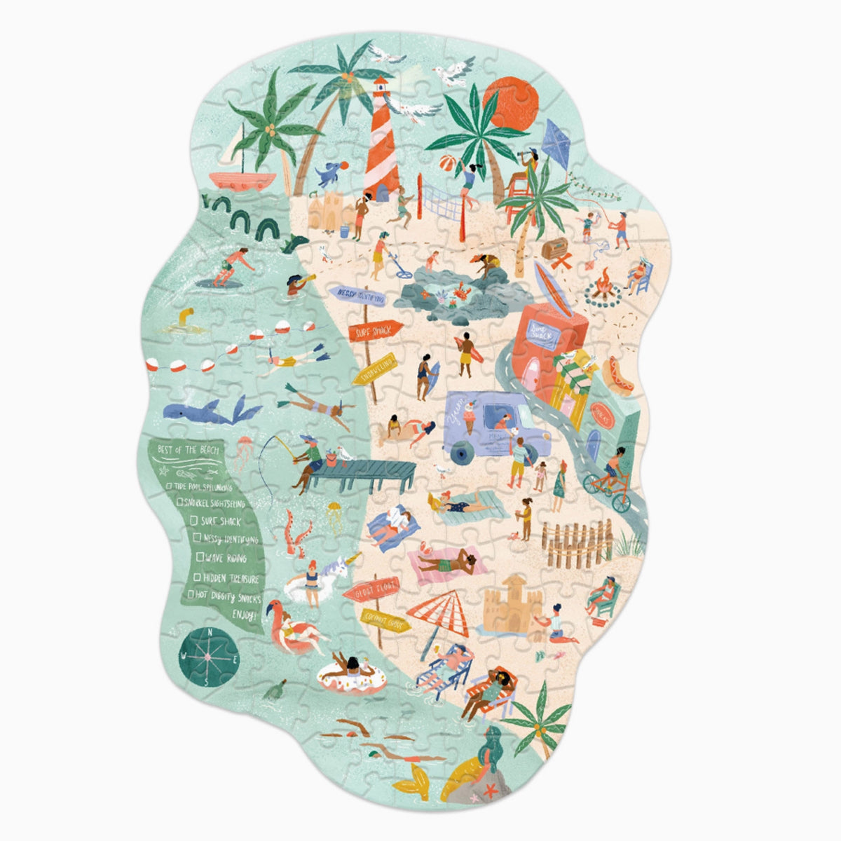 Mini Jigsaw Puzzle: Fun in the Sun