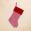 Striped Christmas Stocking