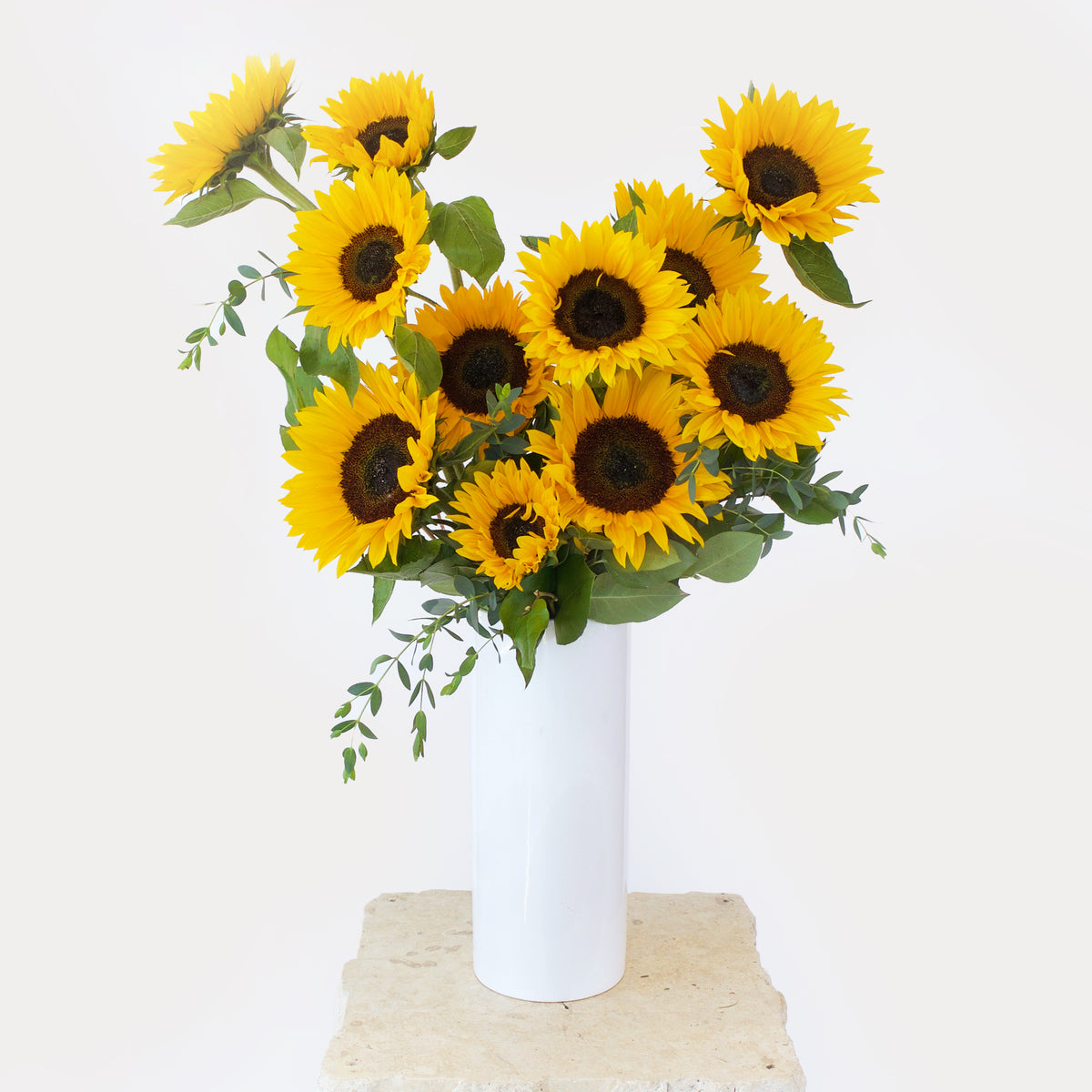 Sunflower Vase