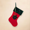 Velvet Christmas Stocking