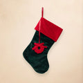 Velvet Christmas Stocking