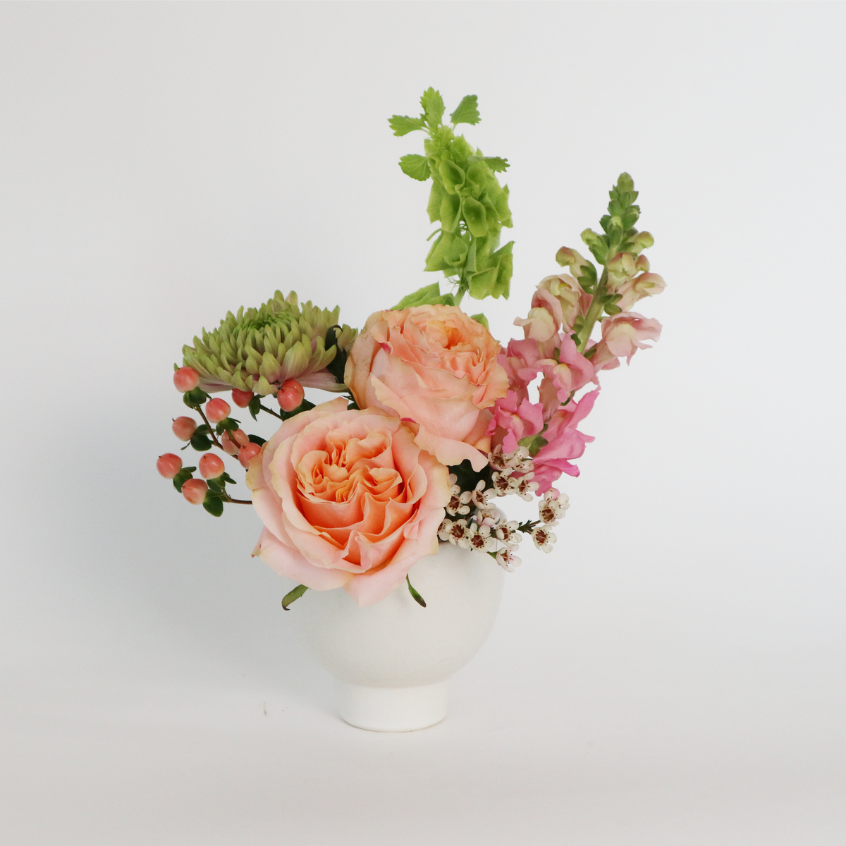 English Garden Fresh Vase Arrangement