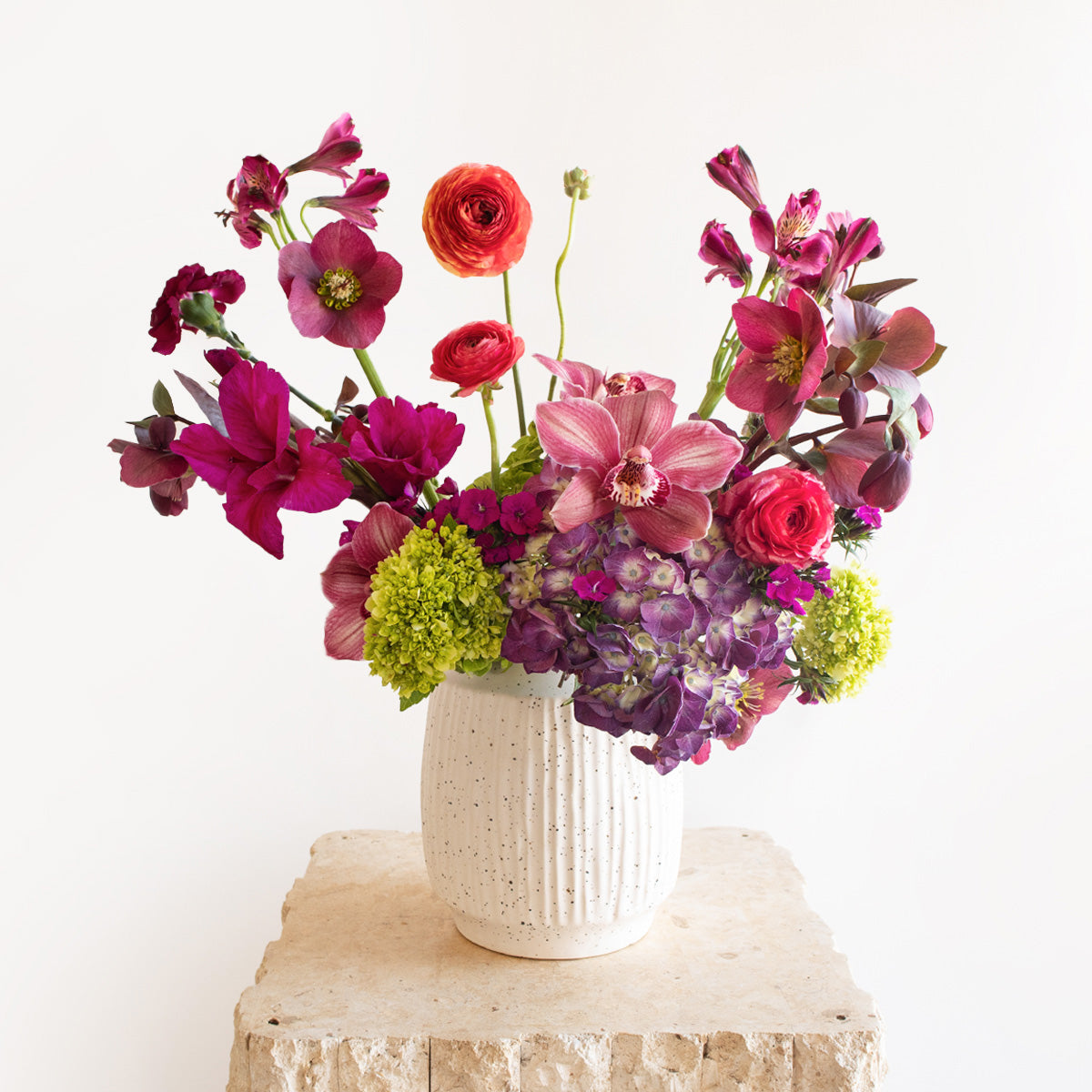 Designer Blooms Choice Vase - Bold and Bejeweled