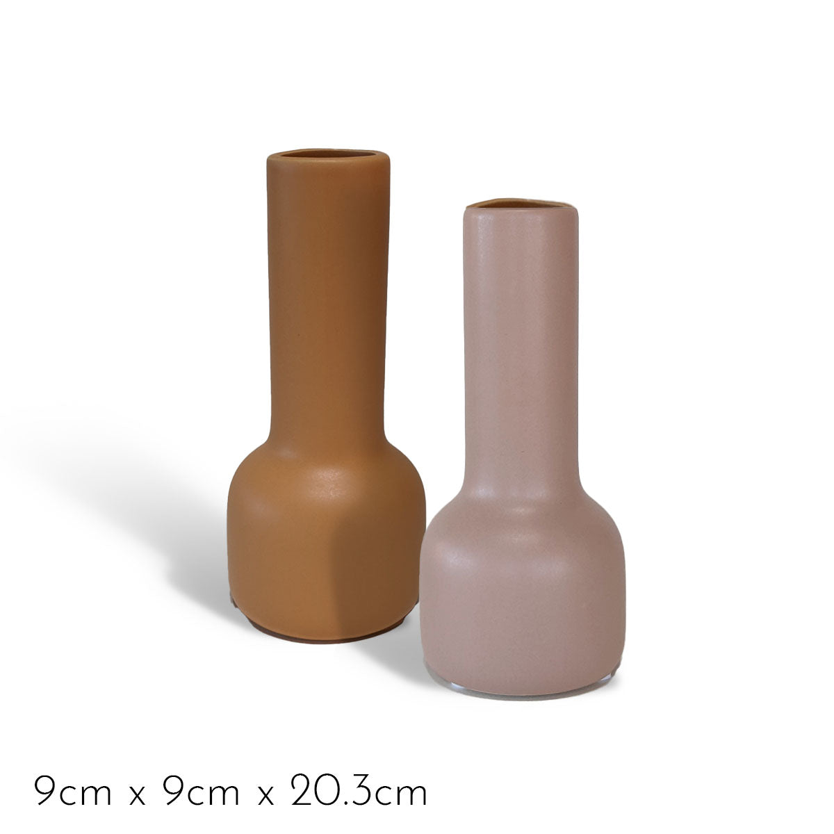 Bottom Heavy Ceramic Vase DB Studio