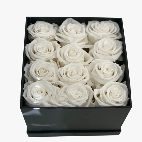 One Year White Roses