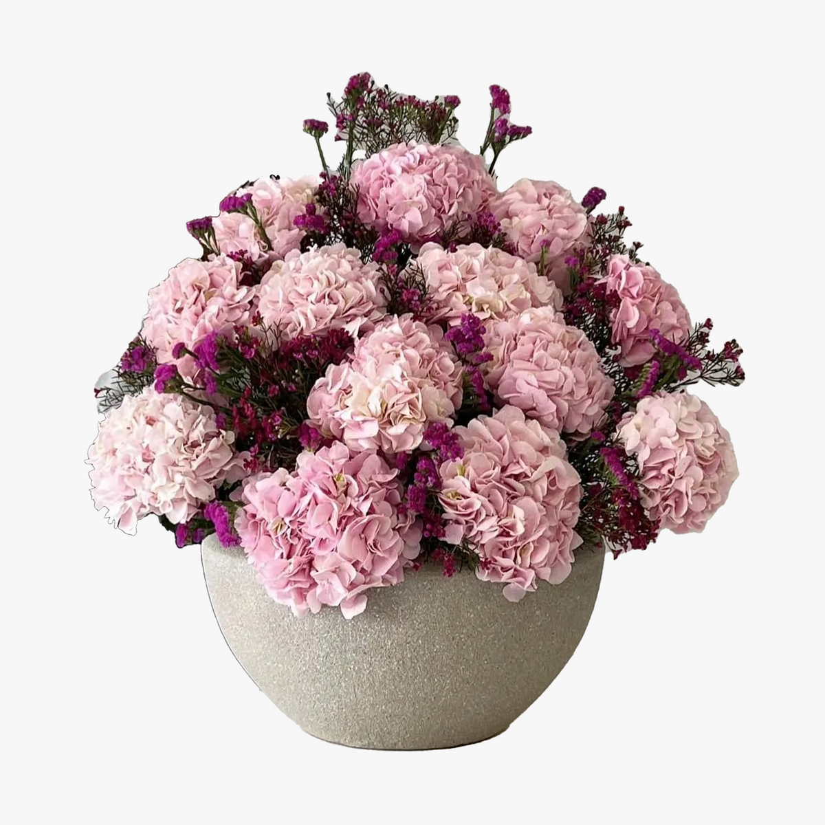 Pink Hydrangea, Large Arrangement