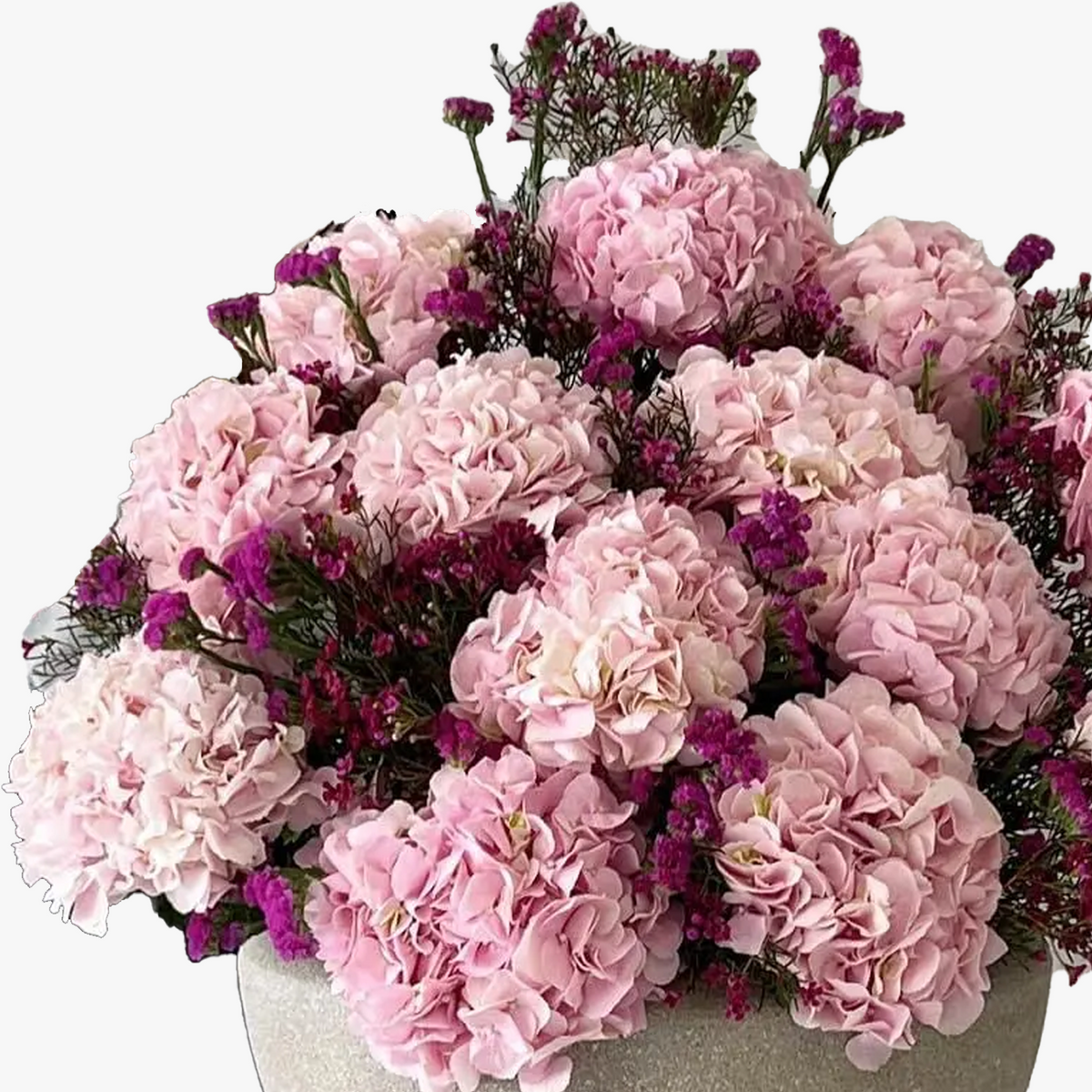 Pink Hydrangea, Large Arrangement