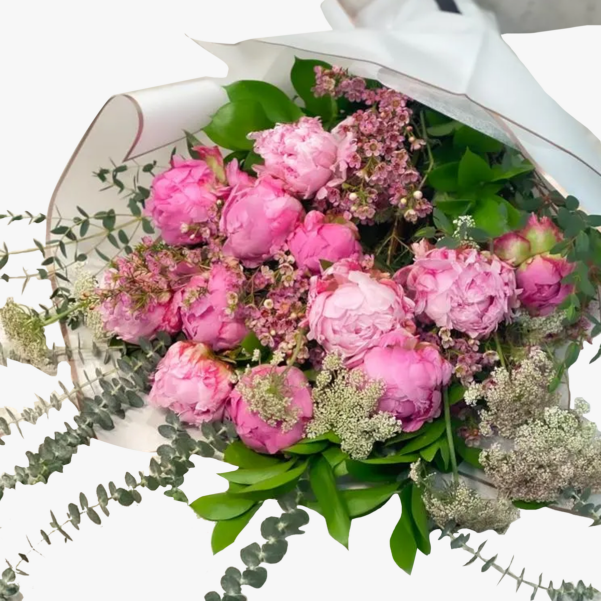Pink Peonies Bouquet